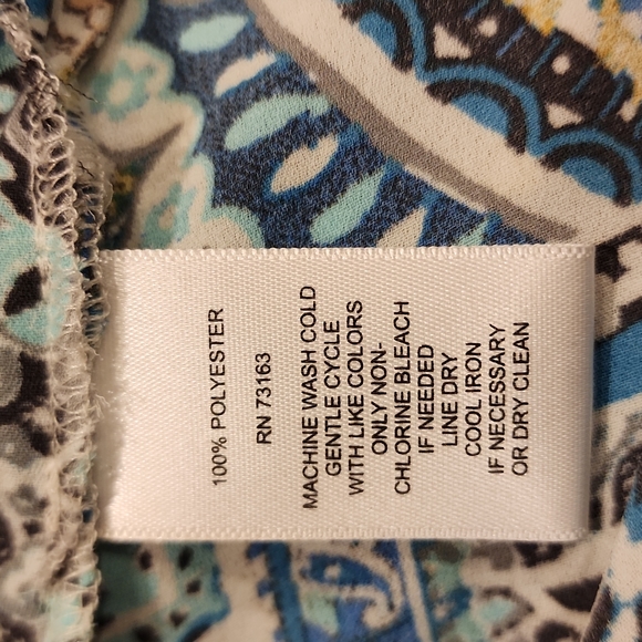 Spense Button Front Sleeveless Tunic Style Top Size Medium - Picture 11 of 11